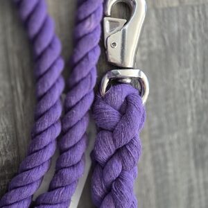 Purple Cotton Lead Bull Snap